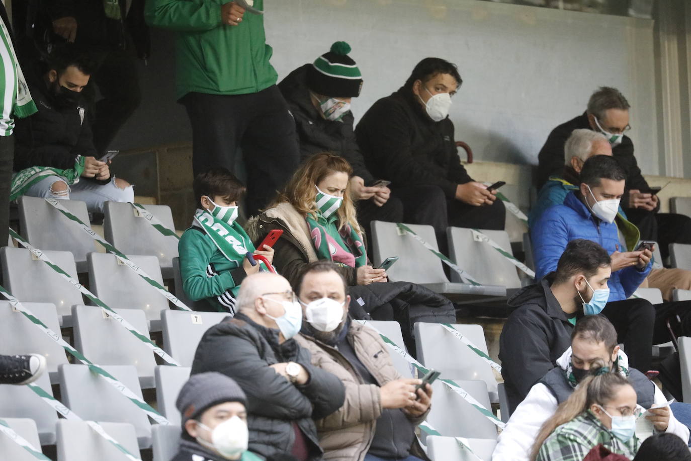 El ambiente de Copa en el Córdoba CF - Albacete, en imágenes