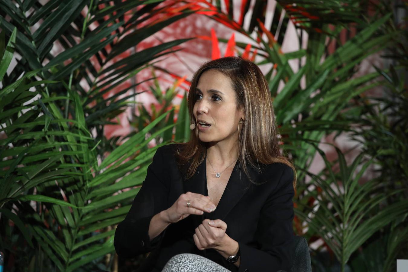 Silvia Roldán durante su intervención. 