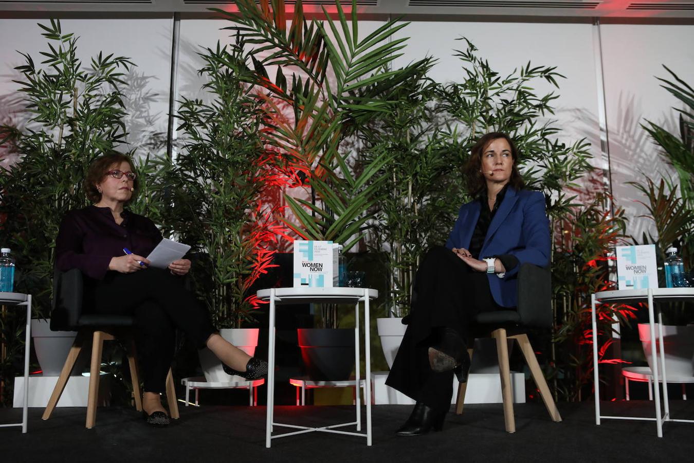 Participantes del coloquio:  «Tecnología, internacionalización y… España vaciada». 