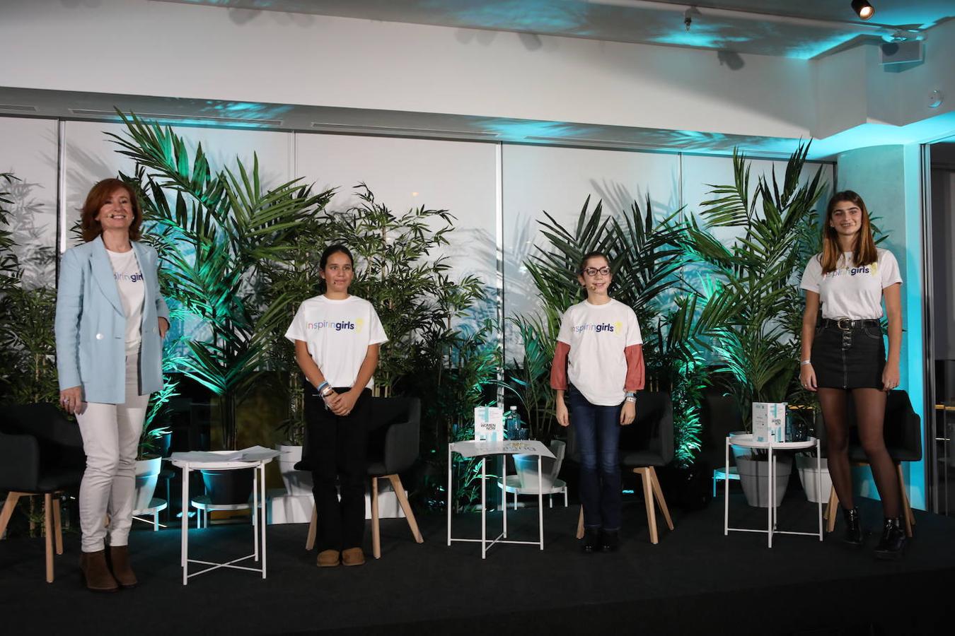 Participantes de la ponencia: «Habla el futuro: las niñas sin límites de Inspiring Girls». 