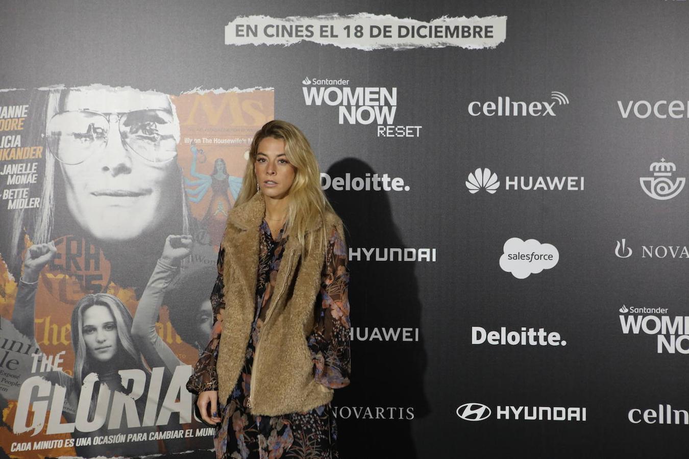 Imagen de Belén Écija en la presentación de «The Glorias». 