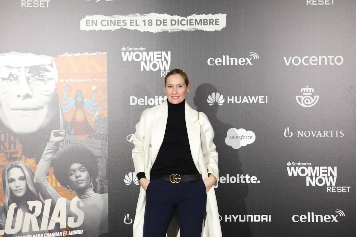 Imagen de Fiona Ferrer en la presentación de «The Glorias». 