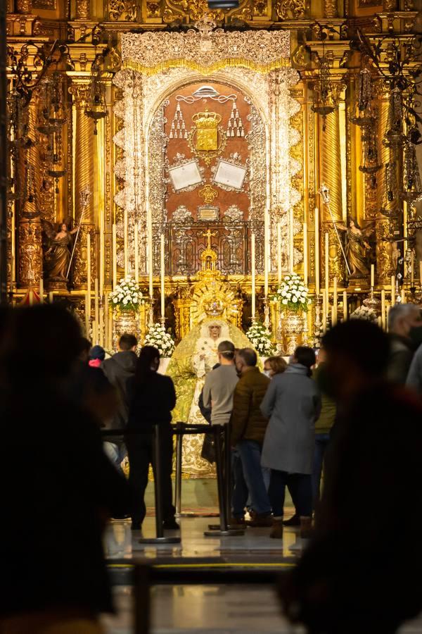 En imágenes, «besamanos» de la Esperanza Macarena