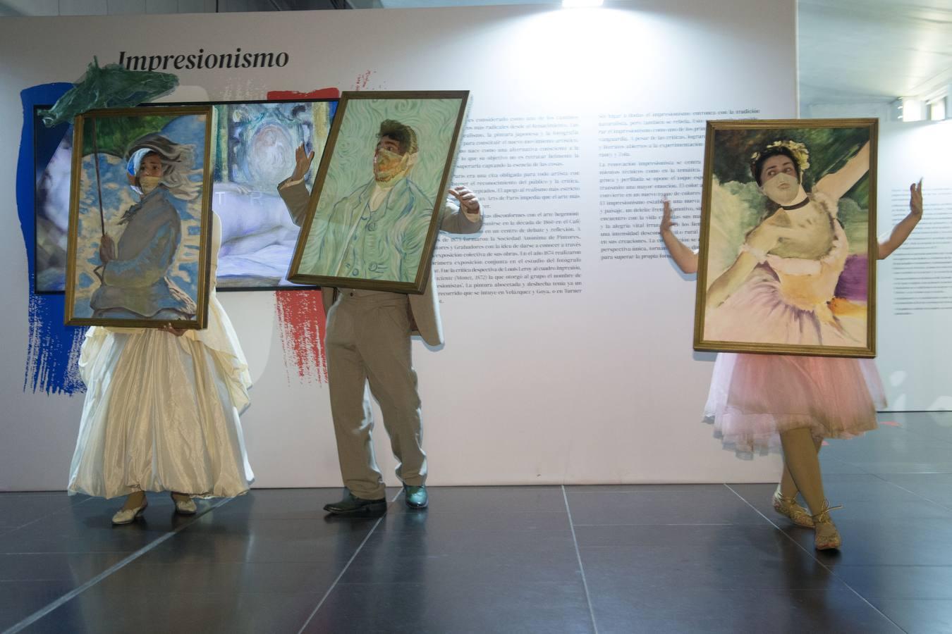 En imágenes, inmersión en la pintura impresionista en el Pabellón de la Navegación