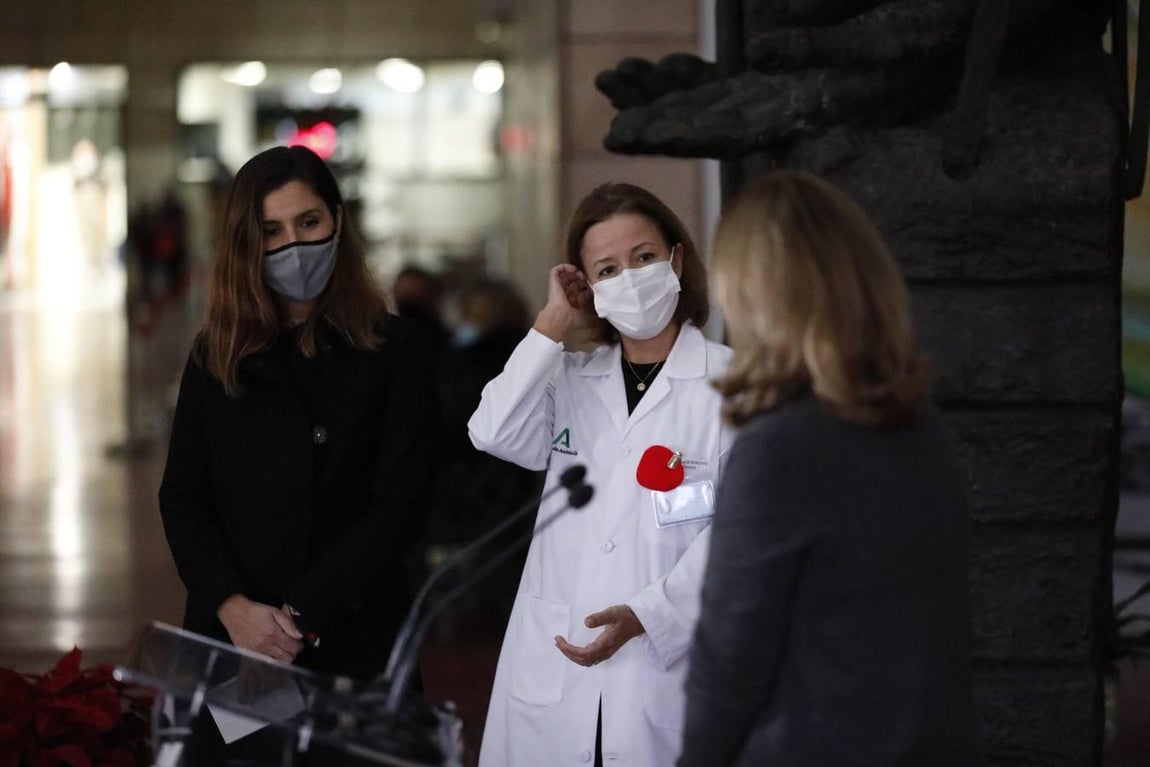 Las luces de Navidad llegan al hospital Reina Sofía de Córdoba
