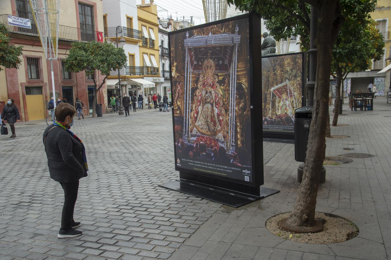 Inauguración de la exposición del Rocío de Sevilla en el Salvador