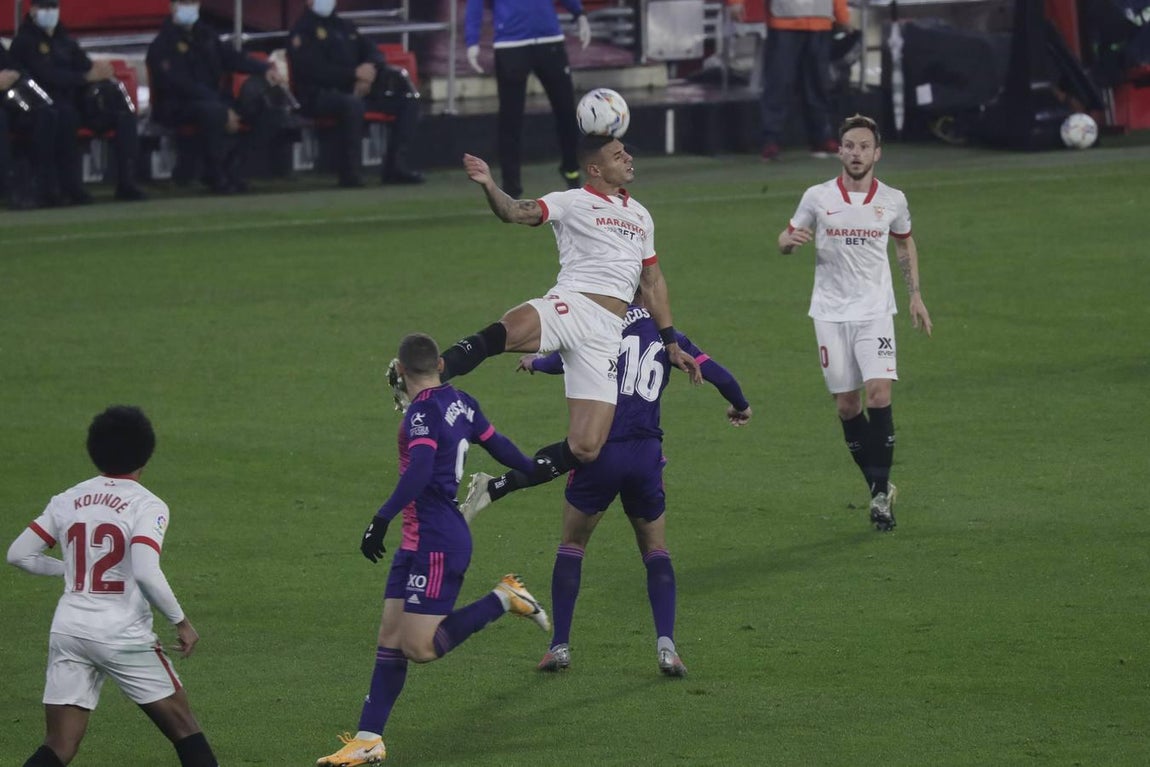 En imágenes, el partido entre el Sevilla F.C. y el Valladolid