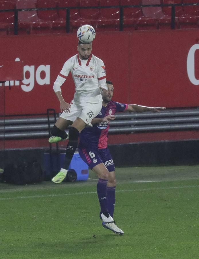 En imágenes, el partido entre el Sevilla F.C. y el Valladolid