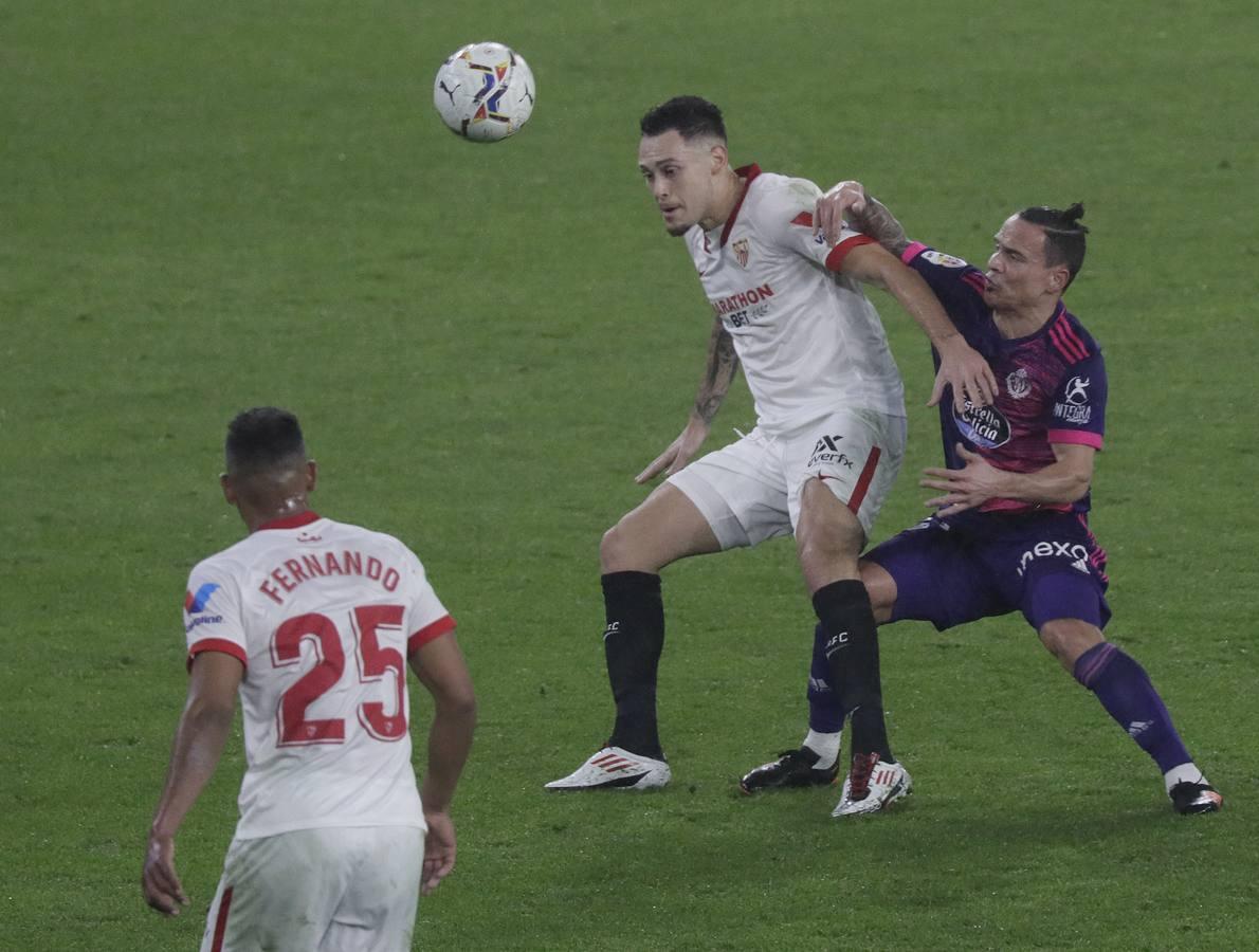 En imágenes, el partido entre el Sevilla F.C. y el Valladolid