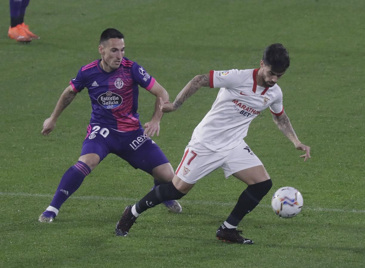 En imágenes, el partido entre el Sevilla F.C. y el Valladolid