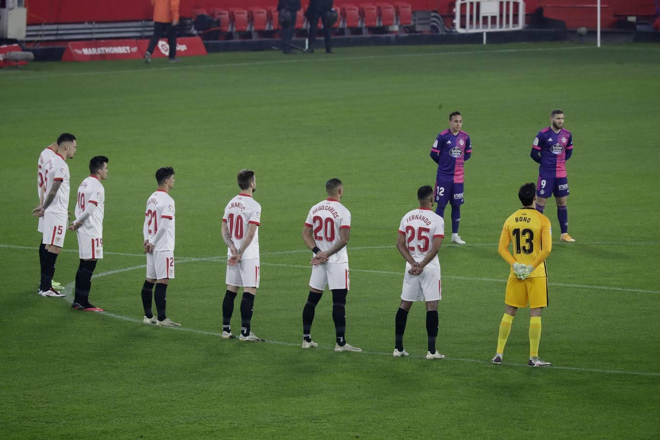 En imágenes, el partido entre el Sevilla F.C. y el Valladolid