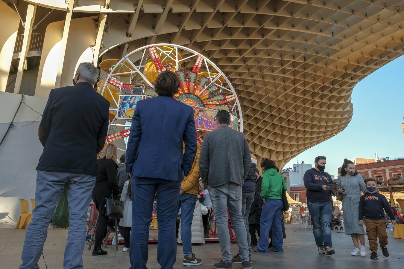 El Centro de Sevilla se viste de Navidad