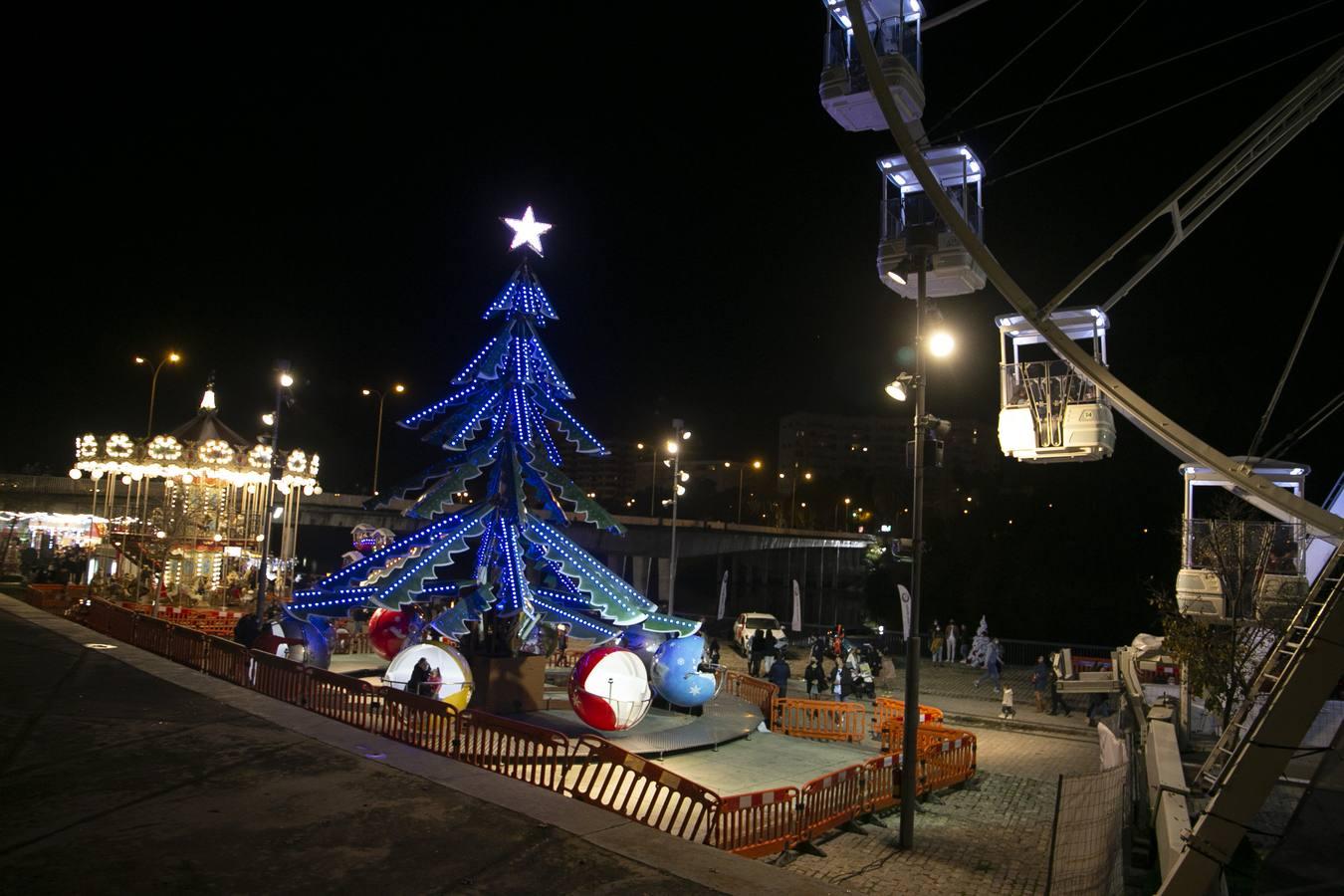 Atracciones junto al río para celebrar la Navidad en Sevilla