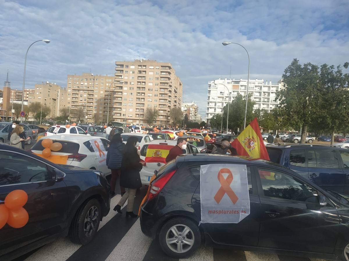 La manifestación contra la ley Celaá en Sevilla, en imágenes