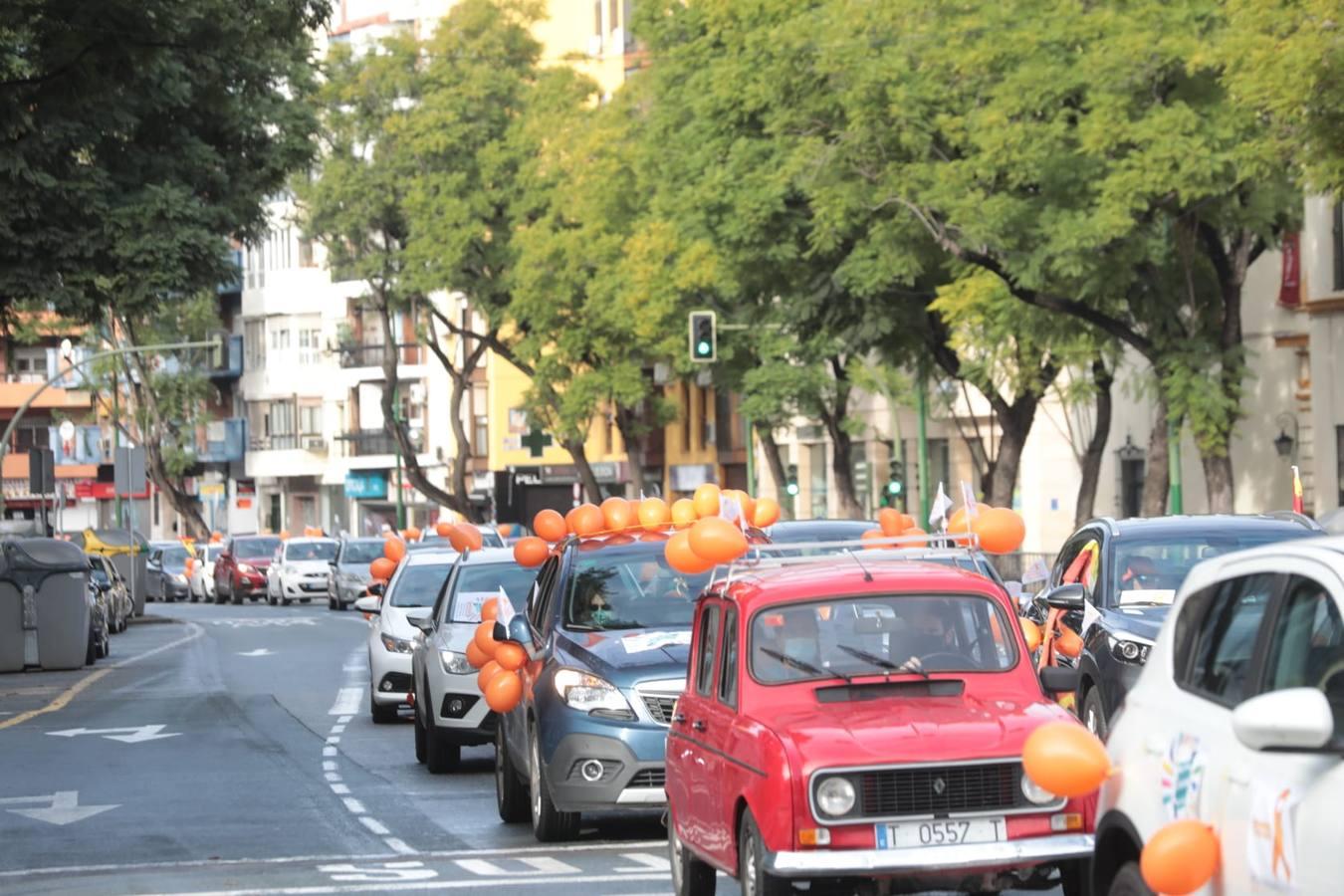 La manifestación contra la ley Celaá en Sevilla, en imágenes