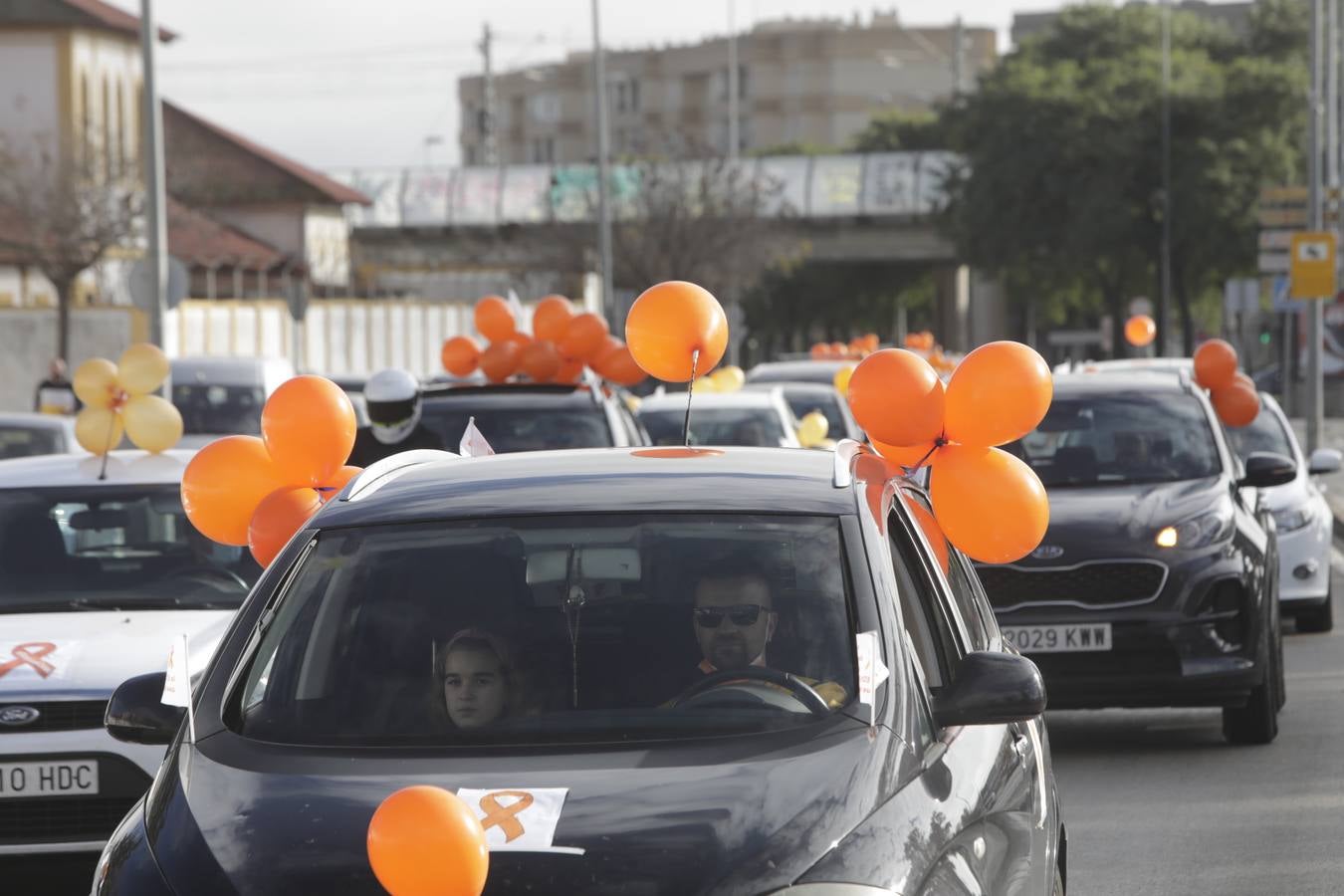 Caravana de coches contra la Ley Celaá en Jerez