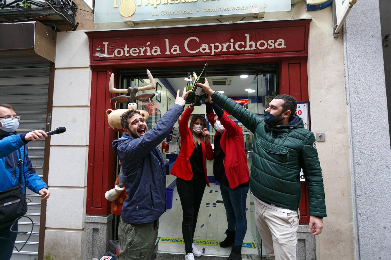 La celebración del tercer premio en Toledo, en imágenes