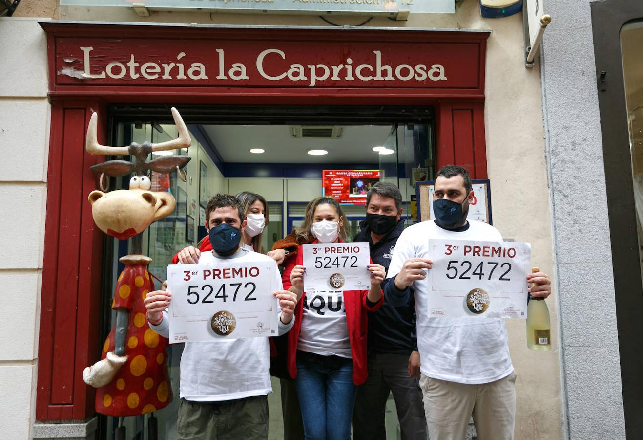 La celebración del tercer premio en Toledo, en imágenes