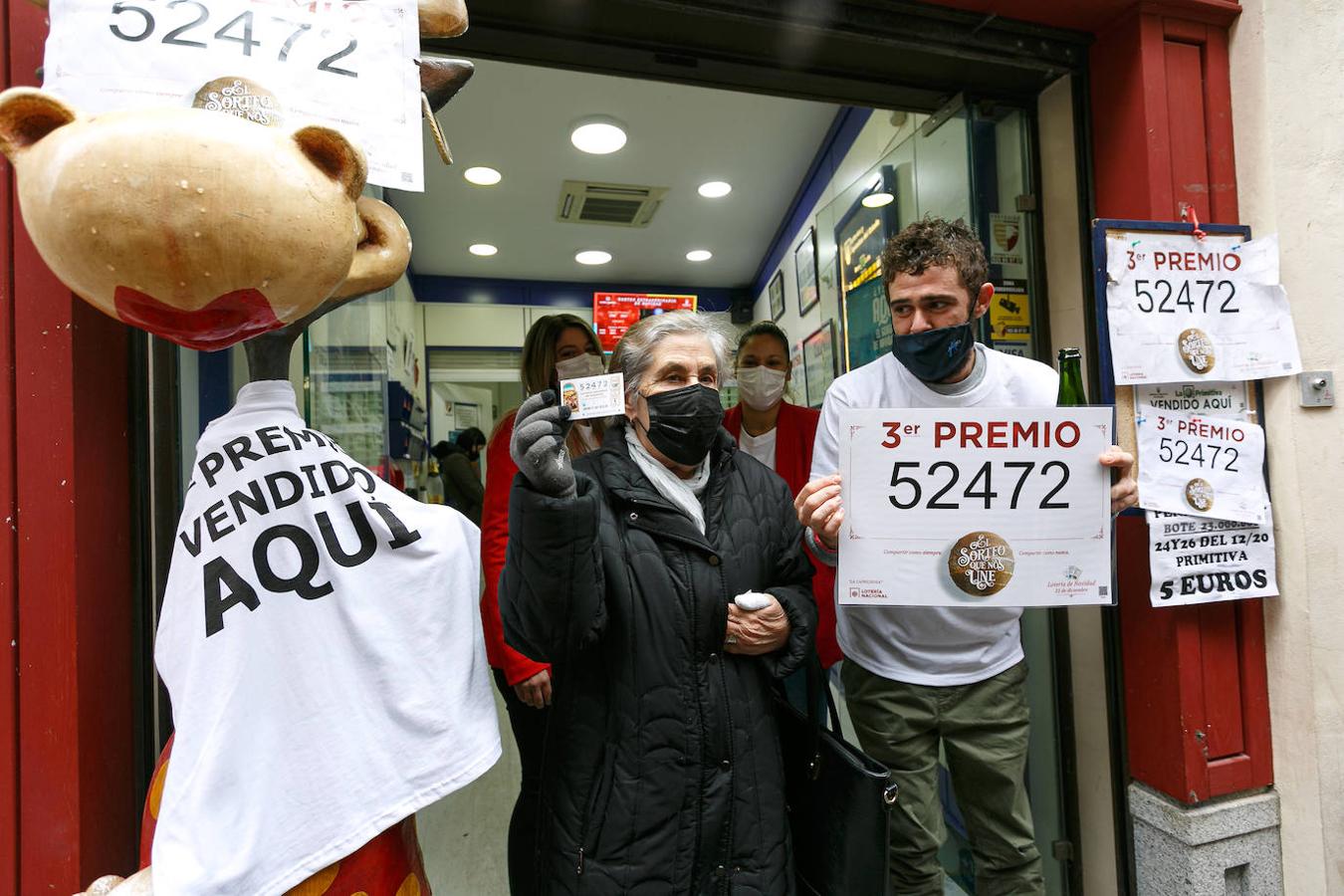 La celebración del tercer premio en Toledo, en imágenes