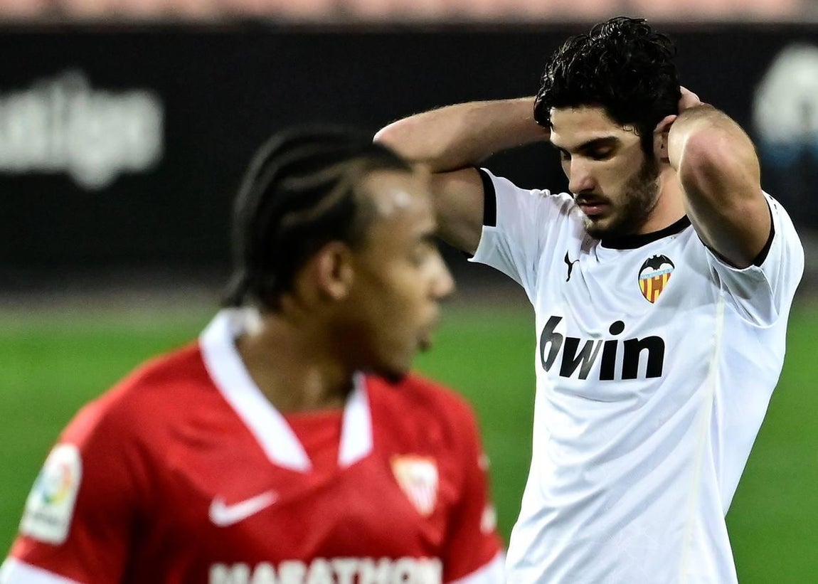 Las mejores imágenes del encuentro entre Valencia y Sevilla F.C.