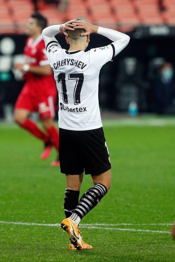 Las mejores imágenes del encuentro entre Valencia y Sevilla F.C.