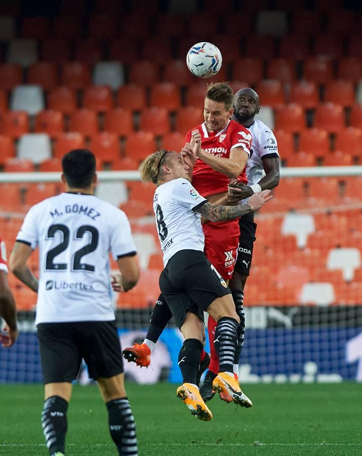 Las mejores imágenes del encuentro entre Valencia y Sevilla F.C.