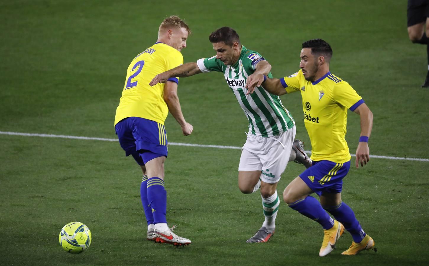 Las mejores imágenes del encuentro entre el Betis y el Cádiz C.F.