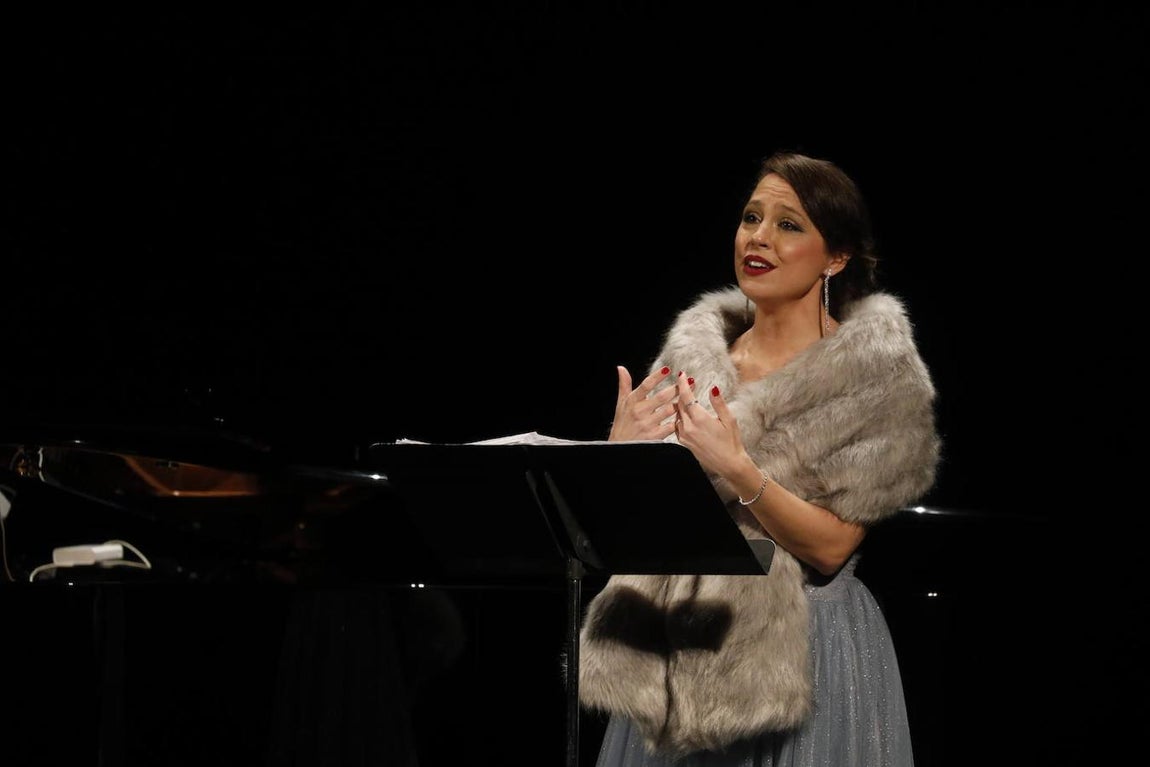 El concierto de la soprano Auxi Belmonte en Córdoba, en imágenes