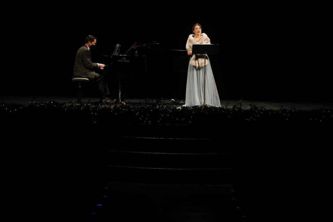 El concierto de la soprano Auxi Belmonte en Córdoba, en imágenes