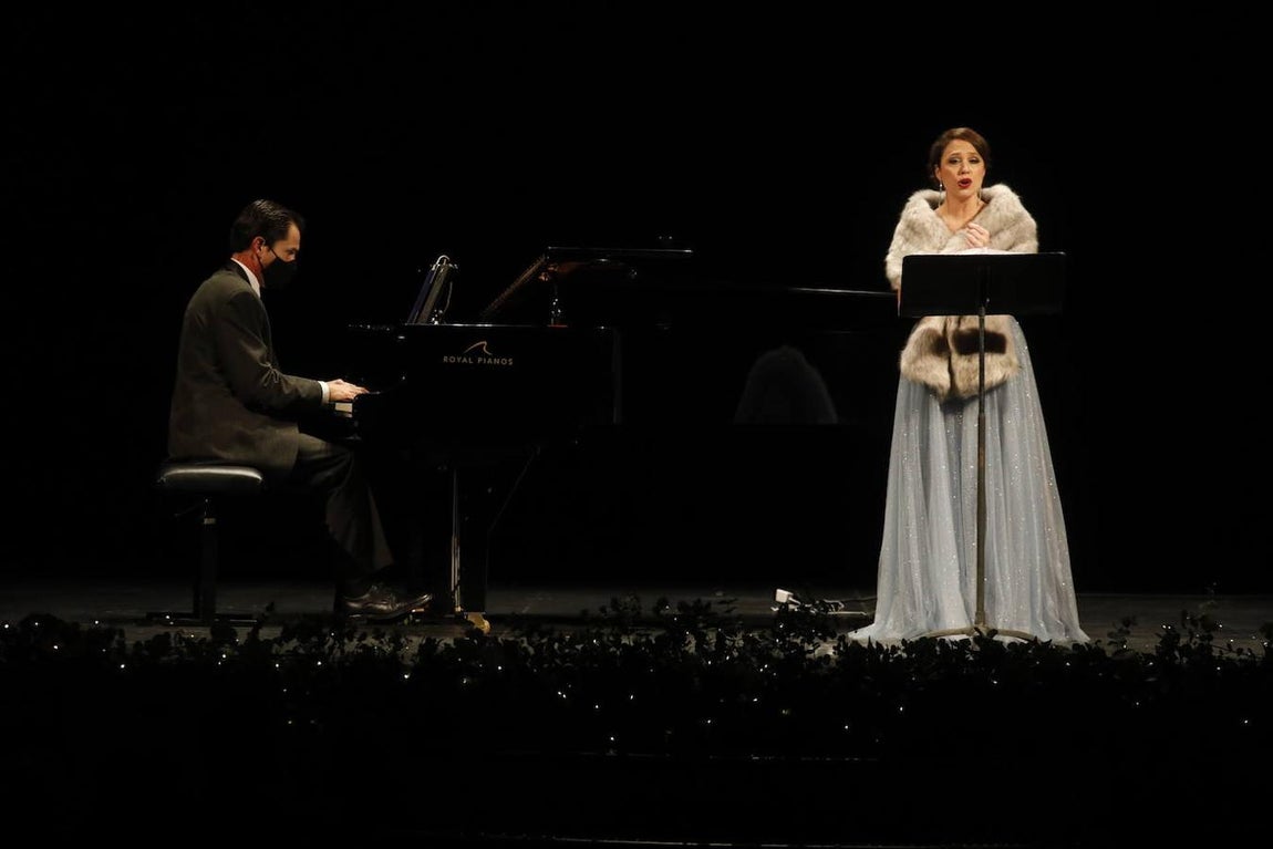 El concierto de la soprano Auxi Belmonte en Córdoba, en imágenes