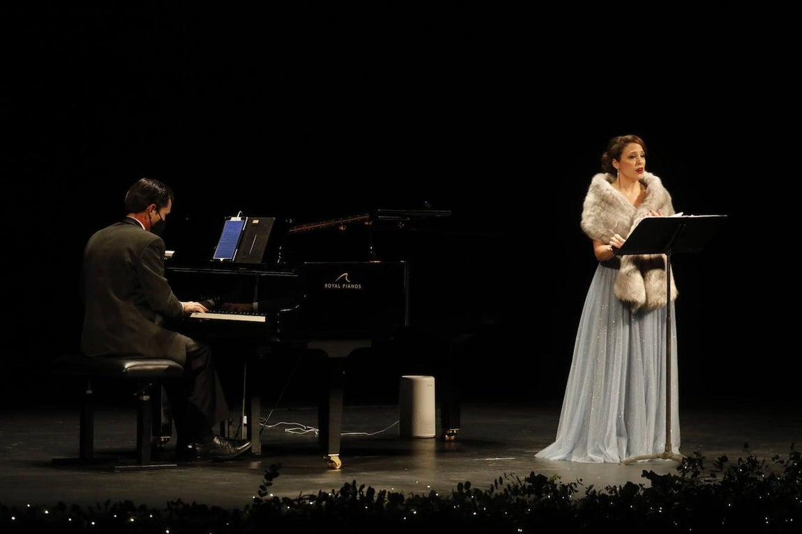 El concierto de la soprano Auxi Belmonte en Córdoba, en imágenes