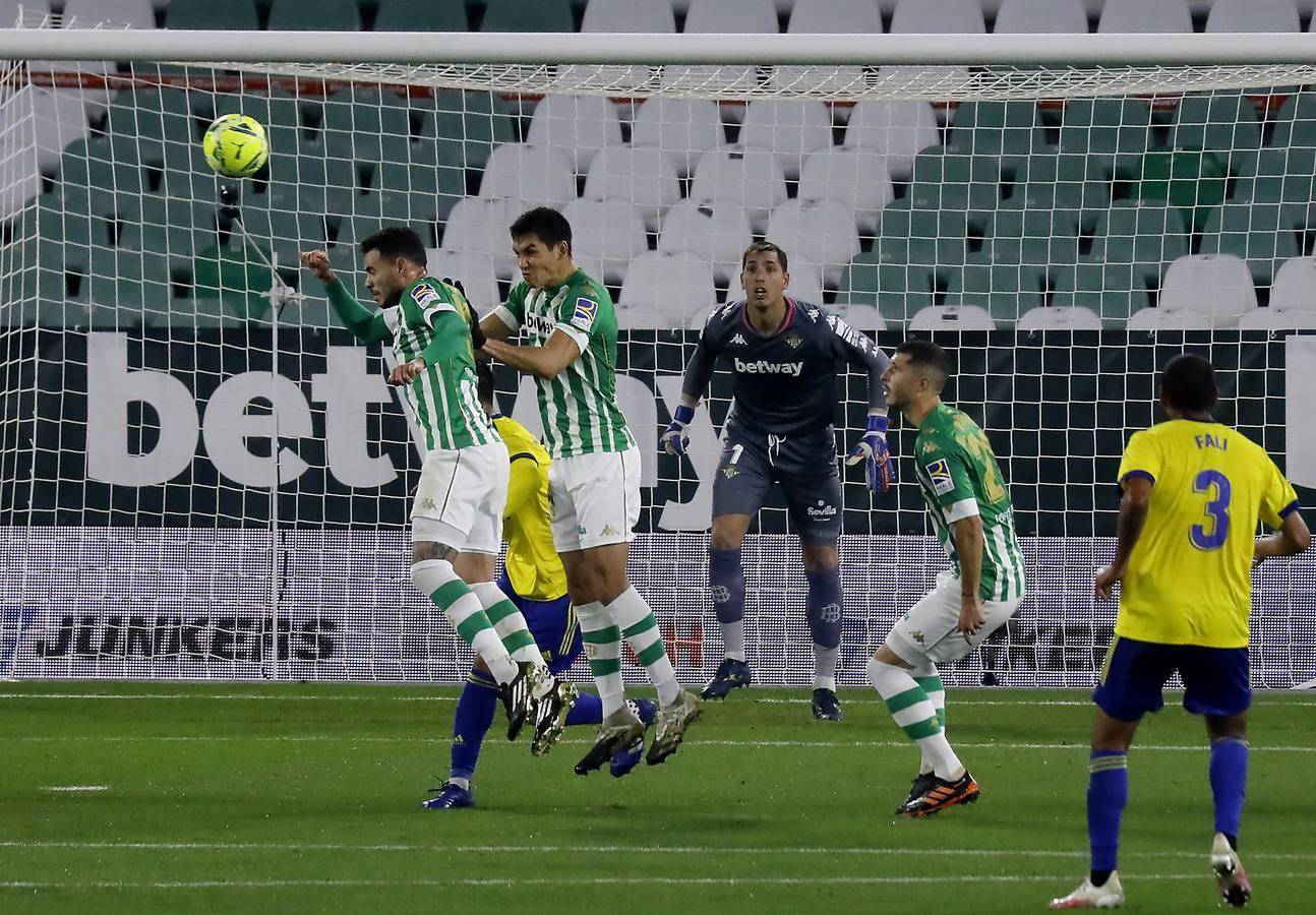 Las mejores imágenes del encuentro entre el Betis y el Cádiz C.F.