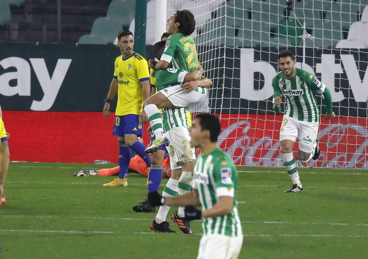 Las mejores imágenes del encuentro entre el Betis y el Cádiz C.F.