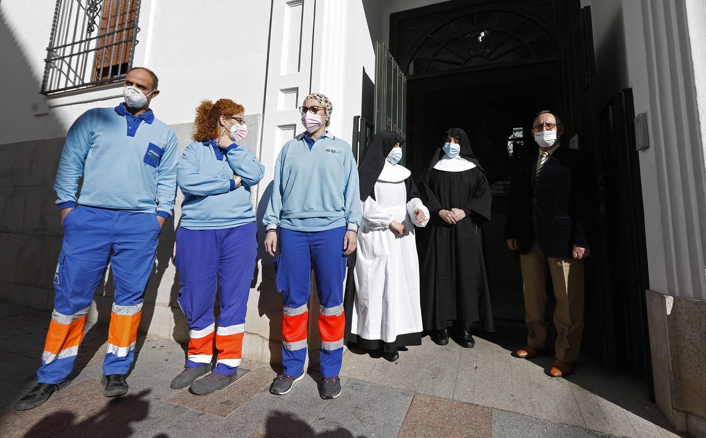 Llegada de las vacunas a residencias de Córdoba