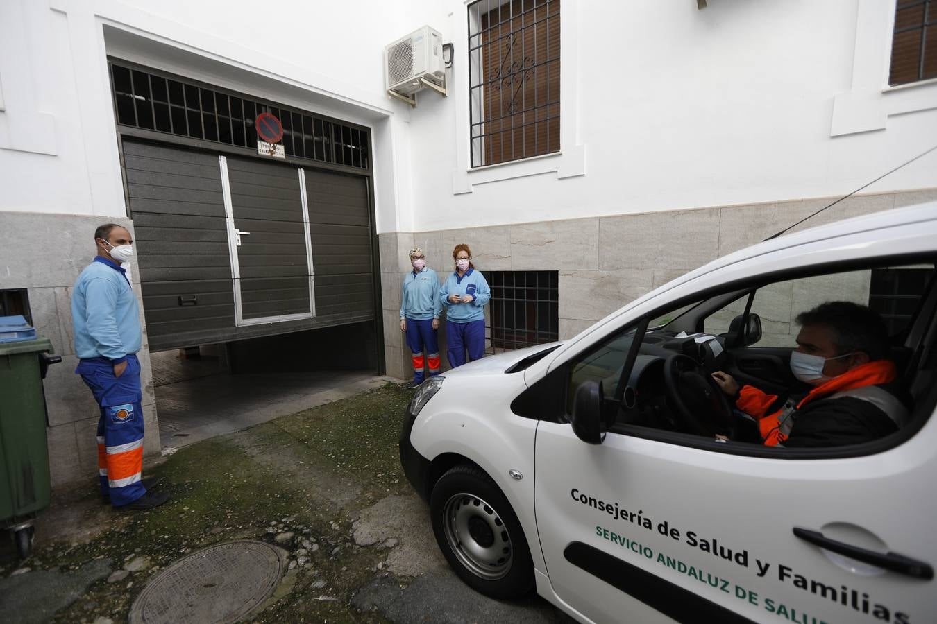 Llegada de las vacunas a residencias de Córdoba