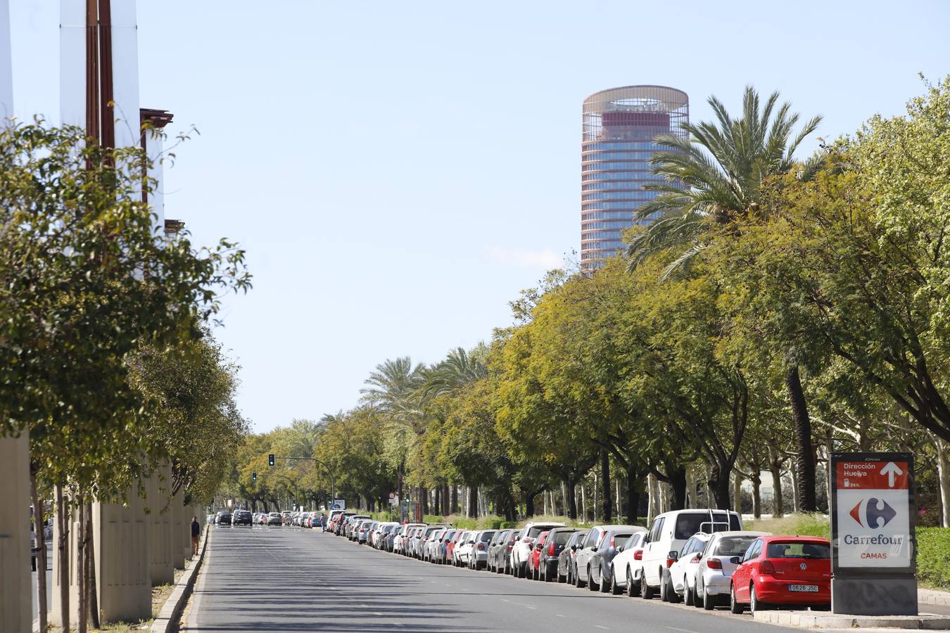 El año 2020 en imágenes: primeros días del estado de alarma en Sevilla