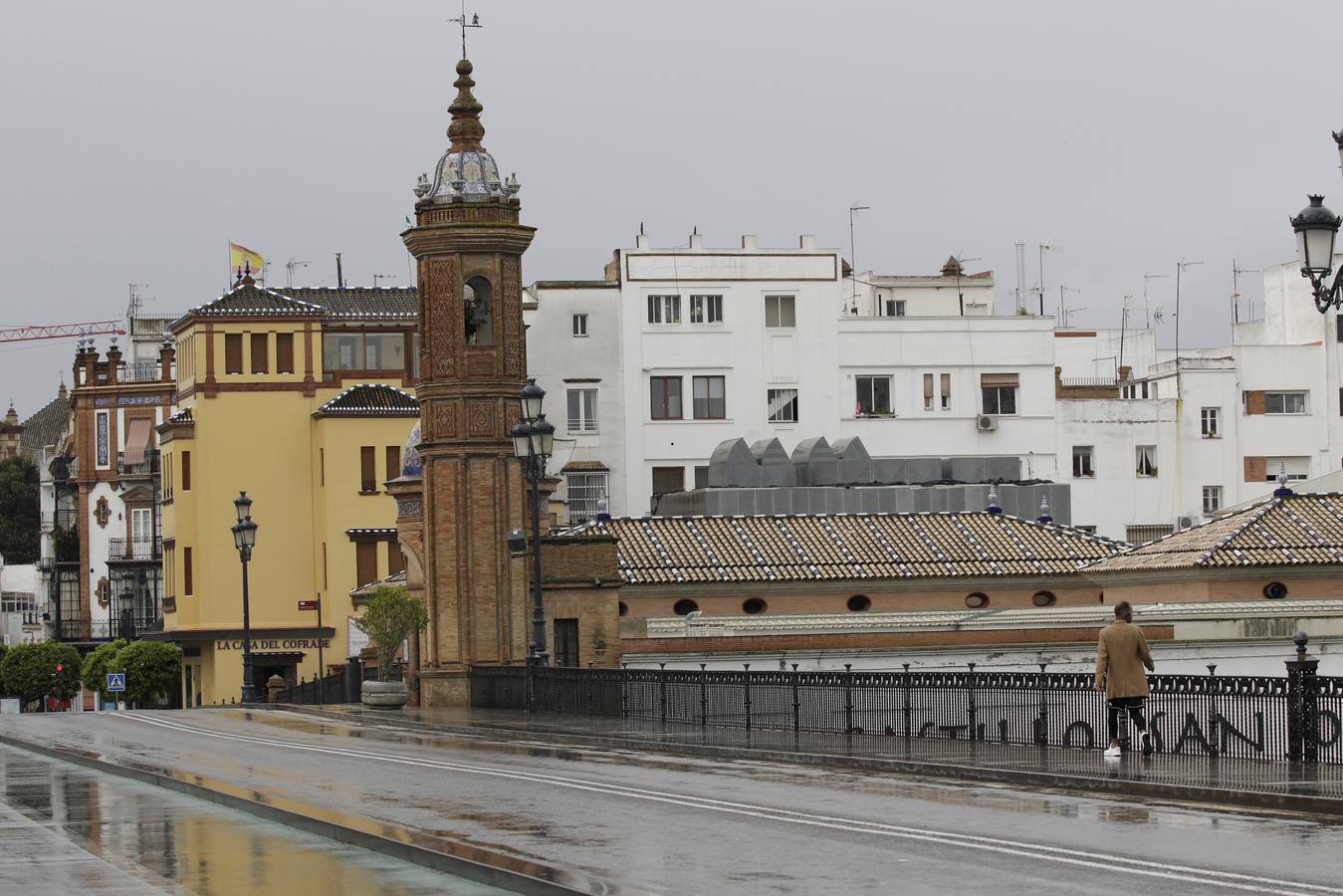 El año 2020 en imágenes: primeros días del estado de alarma en Sevilla