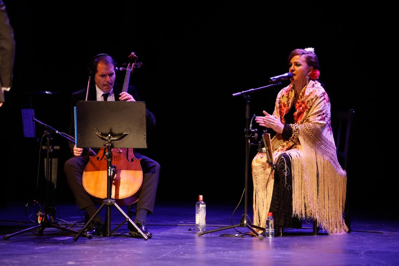 La actuación de Manuel Lombo en el Gran Teatro de Córdoba, en imágenes