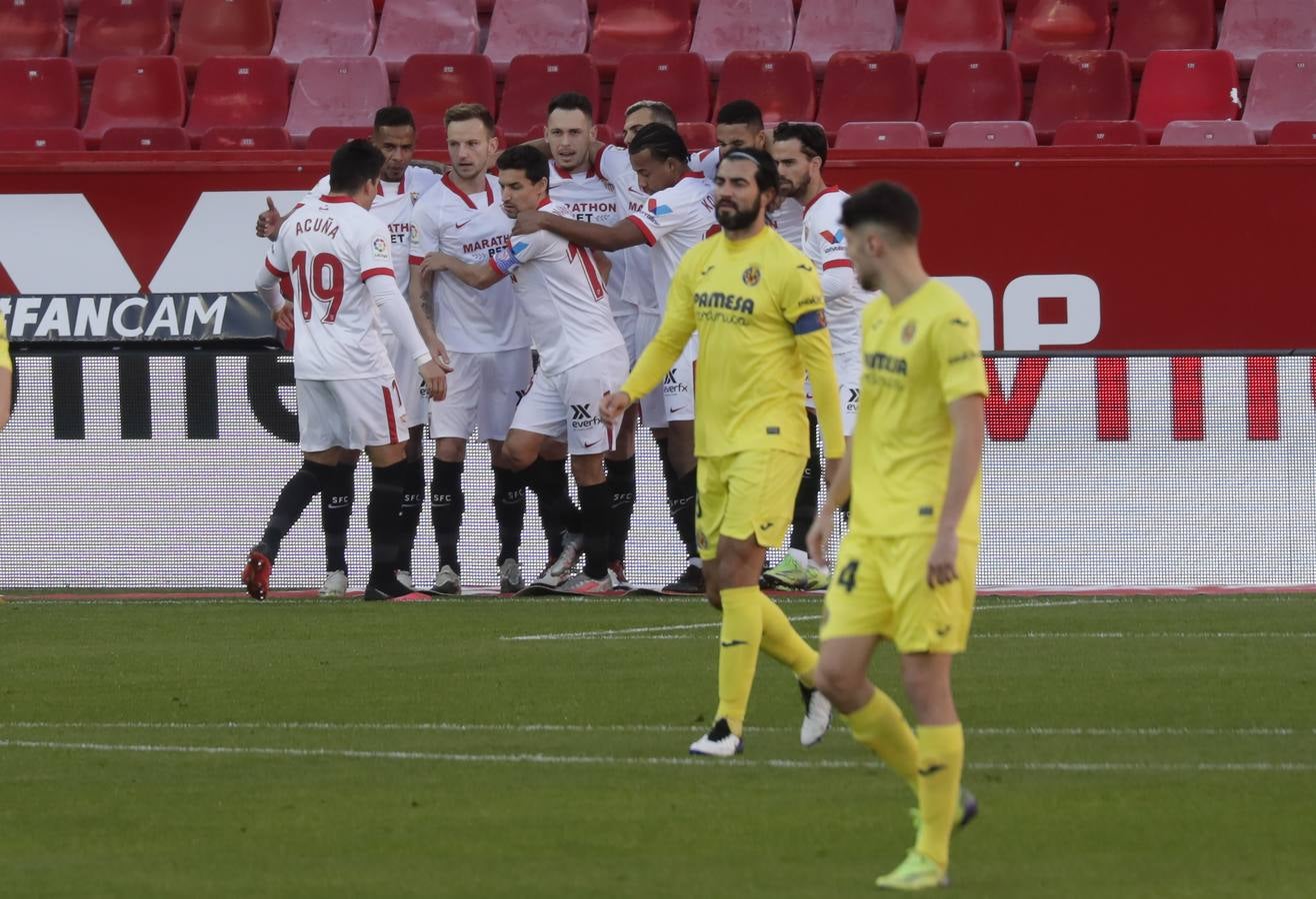 Partido entre el Sevilla y el Villarreal de la 16ª jornada de la LaLiga