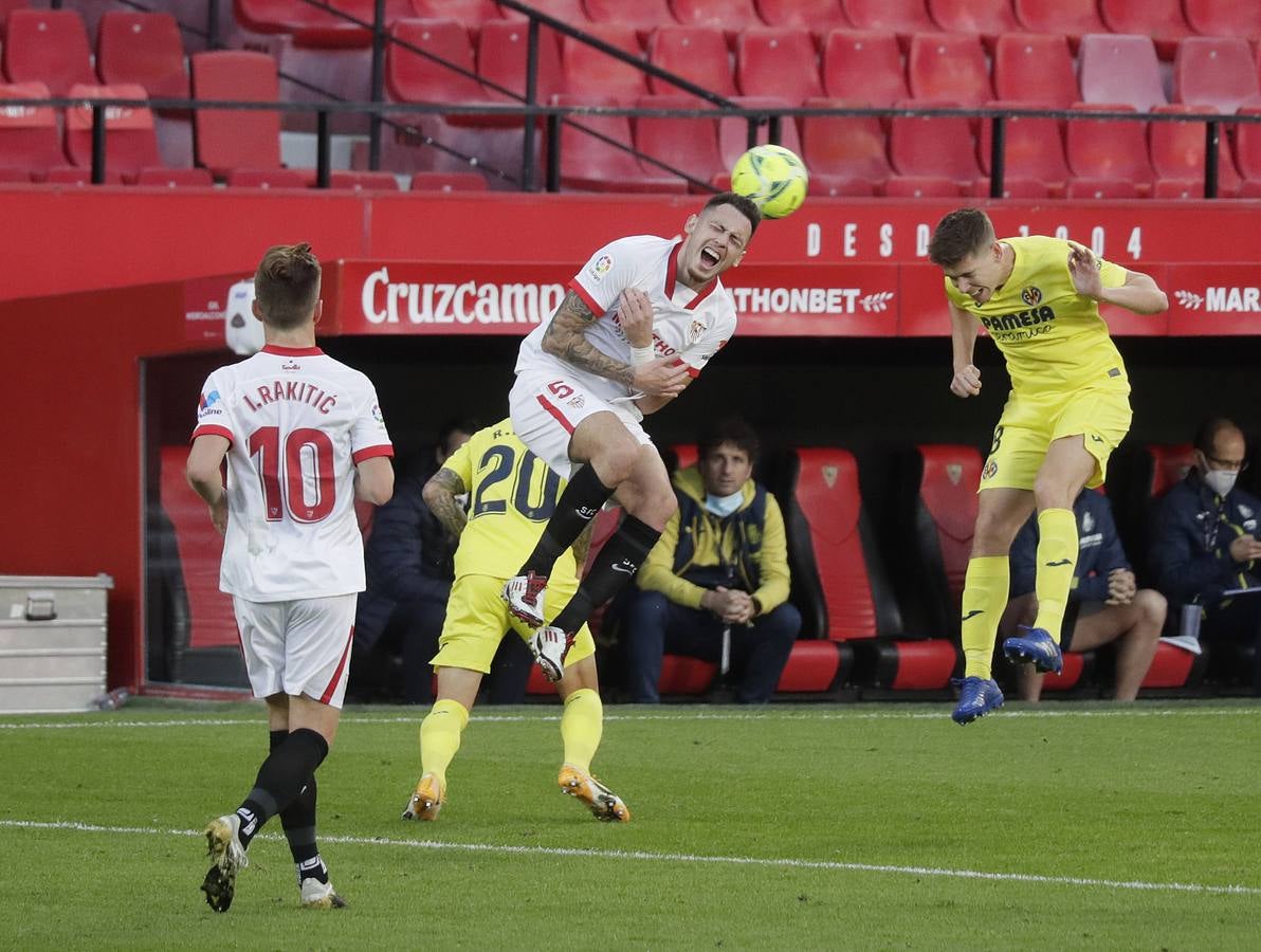 Partido entre el Sevilla y el Villarreal de la 16ª jornada de LaLiga Santander