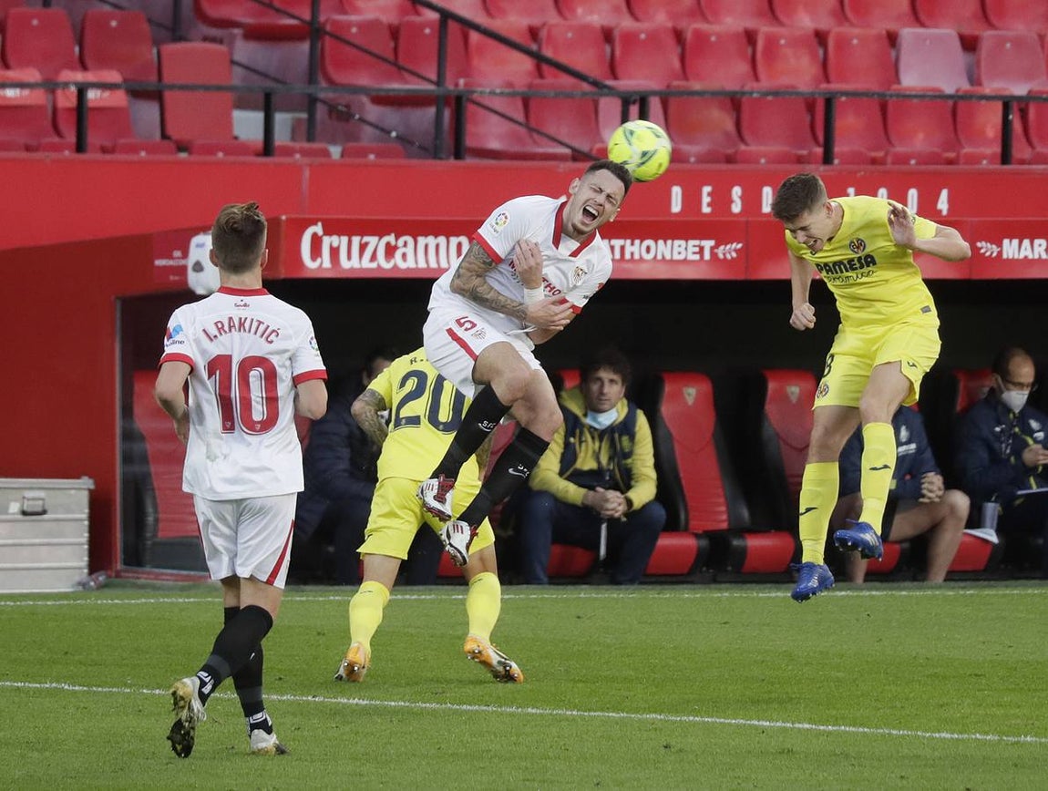 Partido entre el Sevilla y el Villarreal de la 16ª jornada de LaLiga Santander