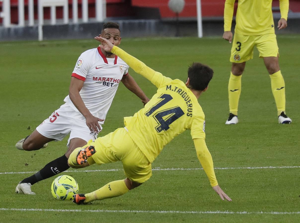 Partido entre el Sevilla y el Villarreal de la 16ª jornada de LaLiga Santander