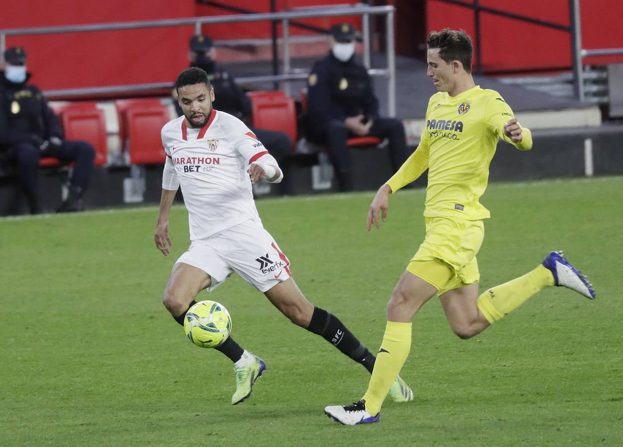 Partido entre el Sevilla y el Villarreal de la 16ª jornada de LaLiga Santander