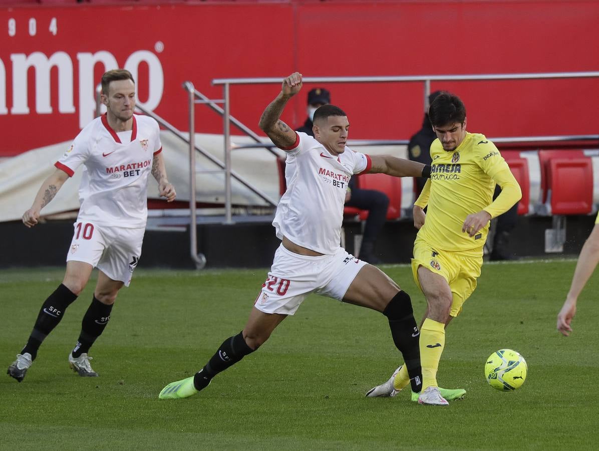 Partido entre el Sevilla y el Villarreal de la 16ª jornada de la LaLiga