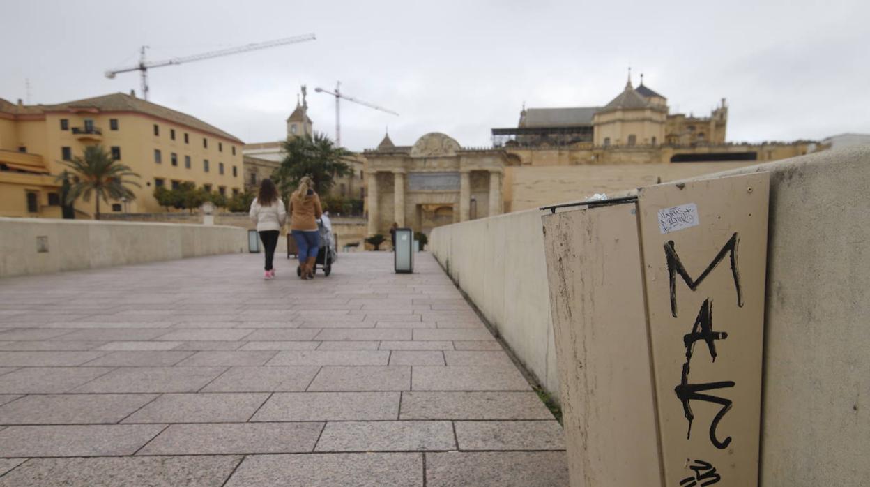 La situación del Puente Romano de Córdoba, en imágenes