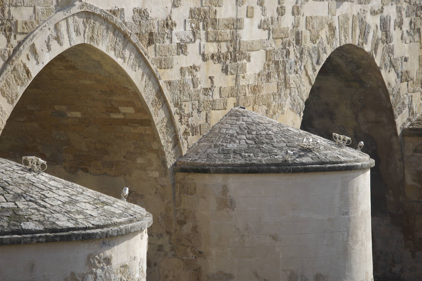 La situación del Puente Romano de Córdoba, en imágenes