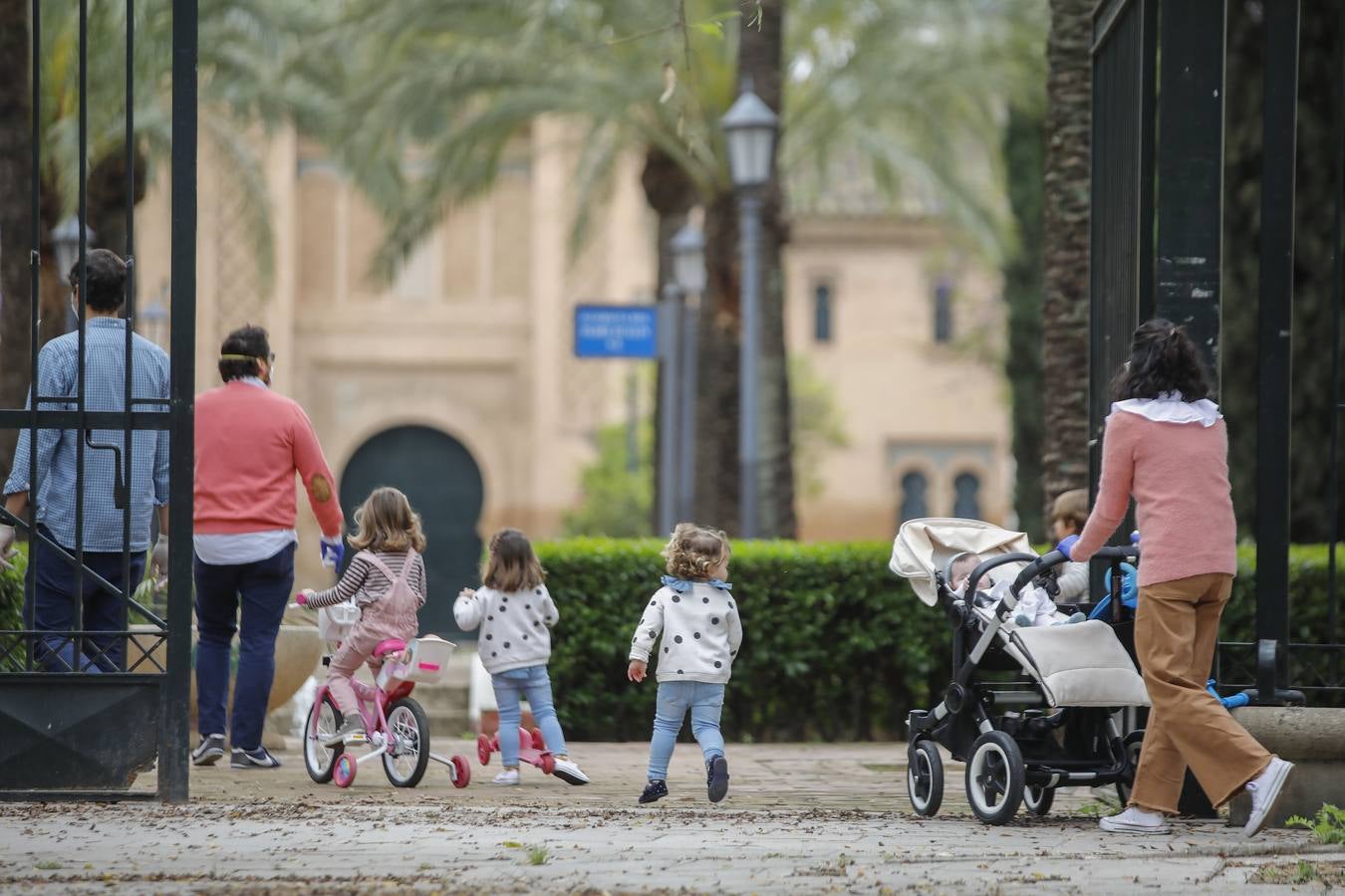 Levantamiento de restricciones durante el confinamiento en el primer estado de alarma en Sevilla