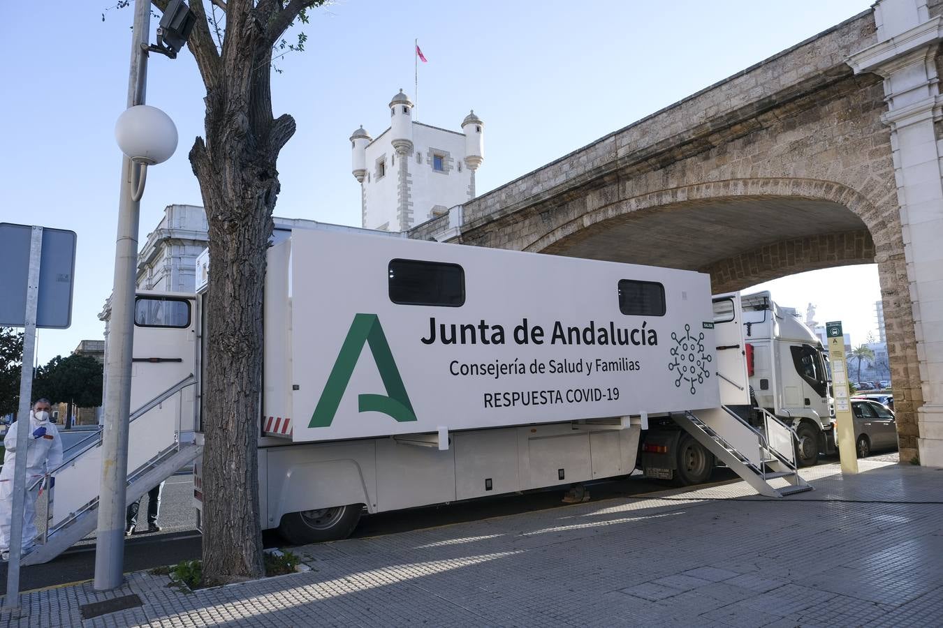 El cribado masivo en Cádiz capital