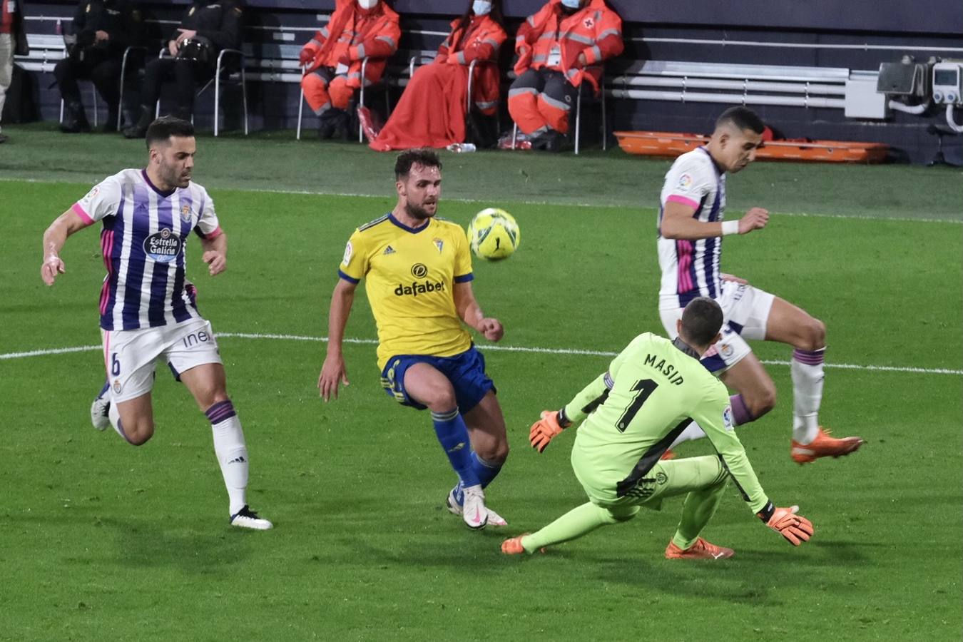 Cádiz - Valladolid (0-0), en imágenes