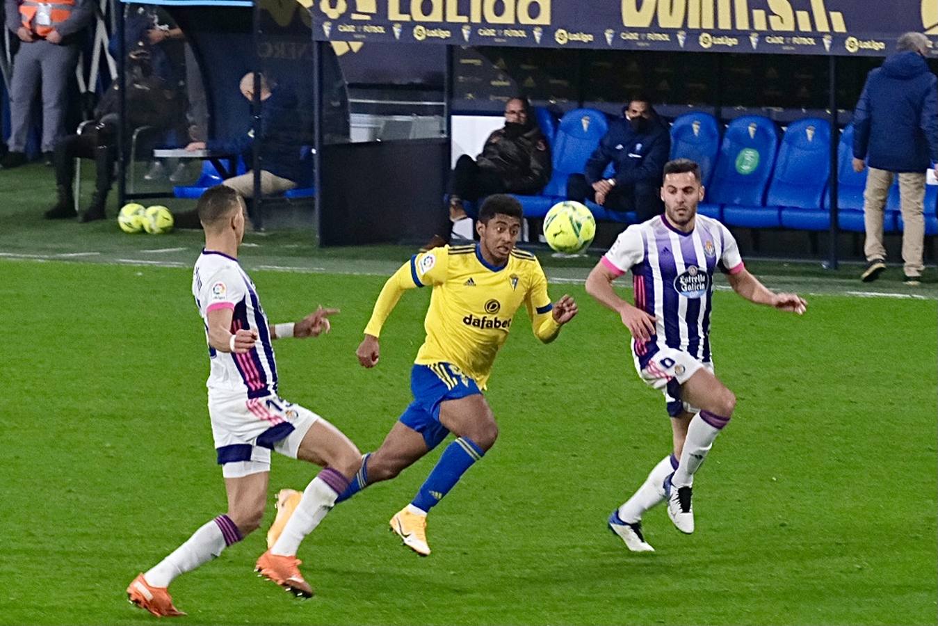 Cádiz - Valladolid (0-0), en imágenes